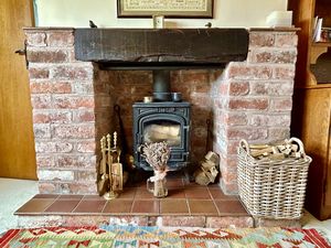 Snug Fireplace- click for photo gallery